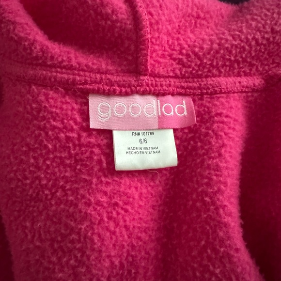 Goodlad Pink Fleece Toggle Coat - Picture 4 of 4